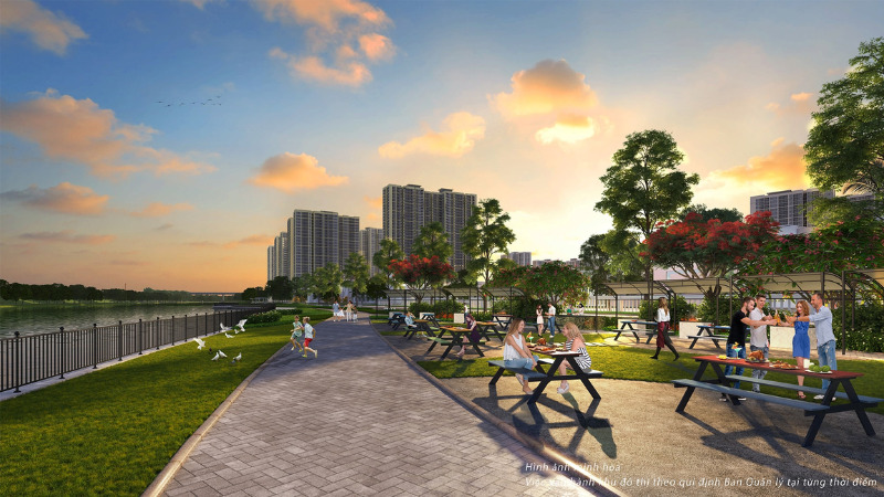Tiện ích cảnh quan tại dự án Vinhomes SaiGon Park