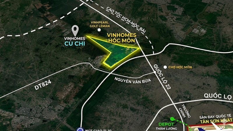 Vị trí Vinhomes Saigon Park ở đâu